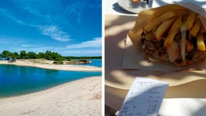 Cât a dat un român pe un gyros ca cel din imagine, în Halkidiki? "Pot spune că este ok"