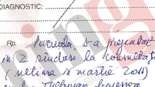 Iata documentul medical prezentat de mama Malinei Olinescu la Patriarhie!