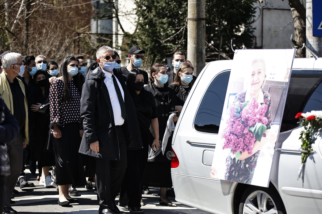 Gabi Luncă a fost înmormântată marți, 6 aprilie