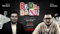 Mihai Mironică și Radu Buzăianu se contrează pe subiecte din sport în emisiunea „Ba da, ba nu!’’ de pe ProSport