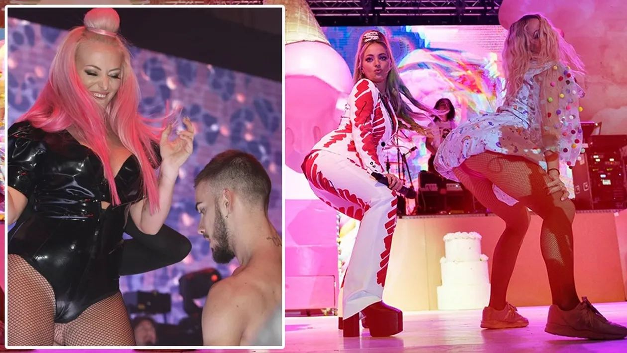 Delia, concert cu totul la vedere! Imagini +18 pentru cei din primul rând