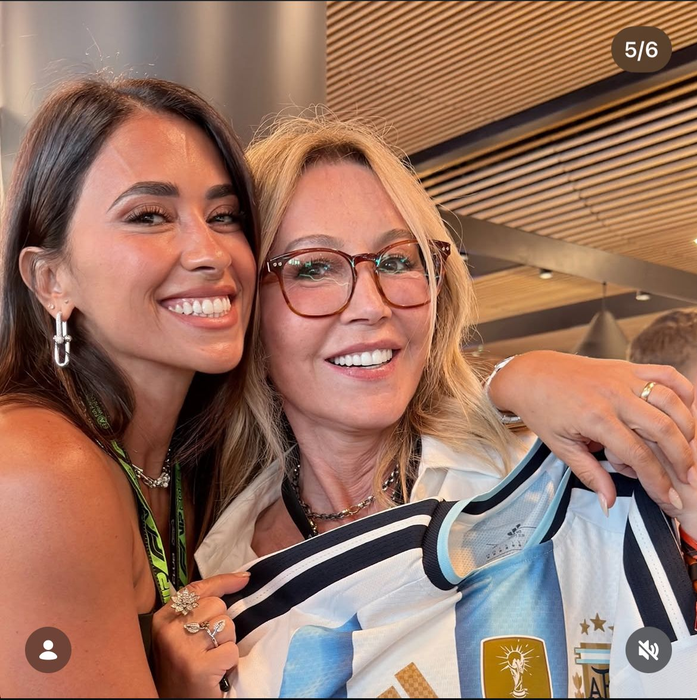 Anastasia Soare și soția lui Lionel Messi/ sursă foto: social media