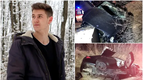 Durere fără margini într-o familie de români, înainte de Crăciun. Andrei și-a pierdut viața într-un accident: ”Pui frumos, te așteaptă mama acasă”