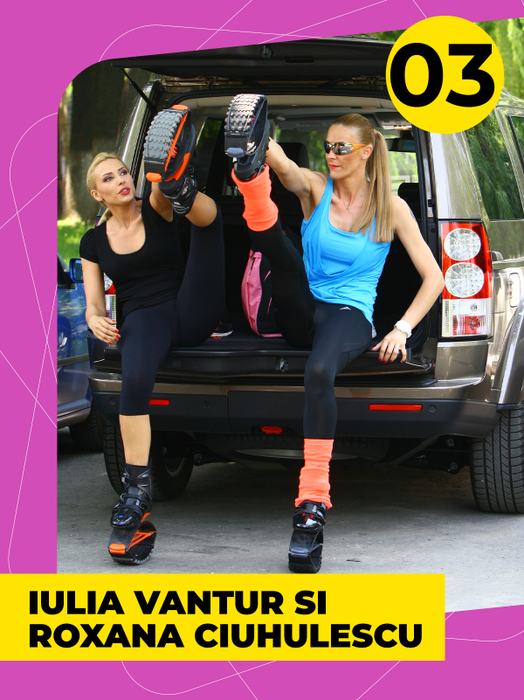 Top 20 vedete care au muncit pentru siluetă, nu glumă! Iulia Vântur, Anna Lesko sau Roxana Ciuhulescu, în ipostaze memorabile