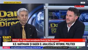 Cu cine votează Diaspora la alegerile prezidențiale? Hagen D, dezvăluiri la Dan Diaconescu Direct