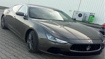 Maşină de lux, Maserati Ghibli, furată de pe o stradă din Lugoj în doar 3 minute!