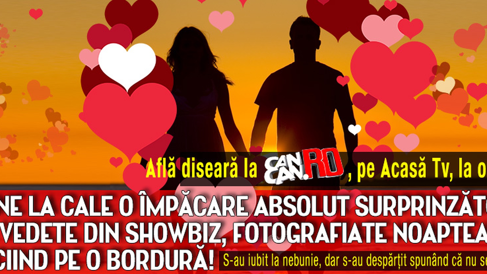Se pune la cale o impacare absolut surprinzatoare! Doua vedete din showbizz, fotografiate noaptea, negociind pe o bordura!