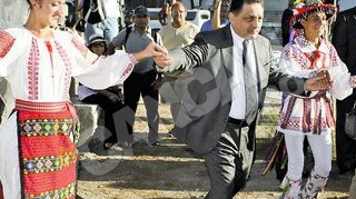 Vanghelie a jucat "Perinita" la Roma