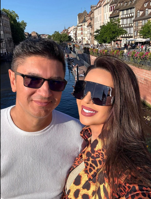 Luis Lazarus și Andreaa Loulou/ sursă foto: Instagram