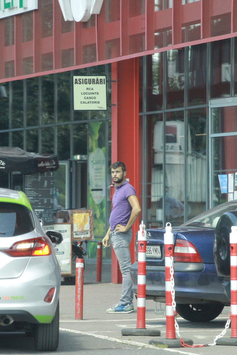 Marius Elisei, în pauza de la muncă