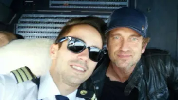 Ce ascunde Madalina Ghenea? Gerard Butler a venit in Romania in mare secret, cu o cursa comerciala!