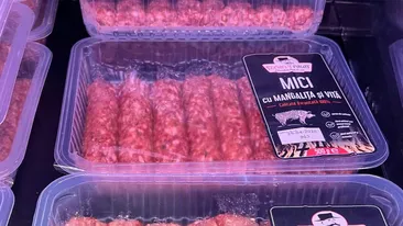 Cei mai scumpi mici din România. Cât costă 1 kg de mititei de mangaliță în LIDL