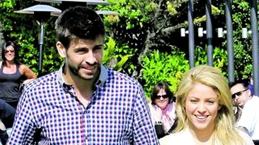 Dupa ce Pique si-a injectat colagen, Shakira nu se mai satura sa-l sarute