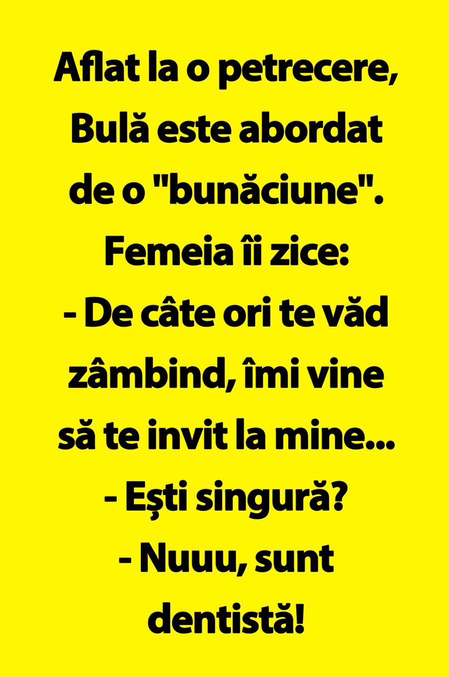 bancul zilei