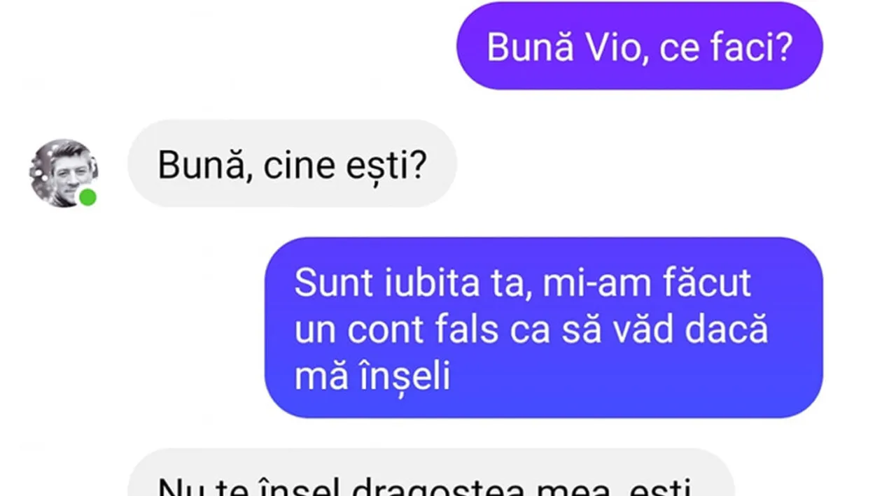BANCUL ZILEI | Sunt iubita ta, mi-am făcut un cont fals ca să văd dacă mă înșeli