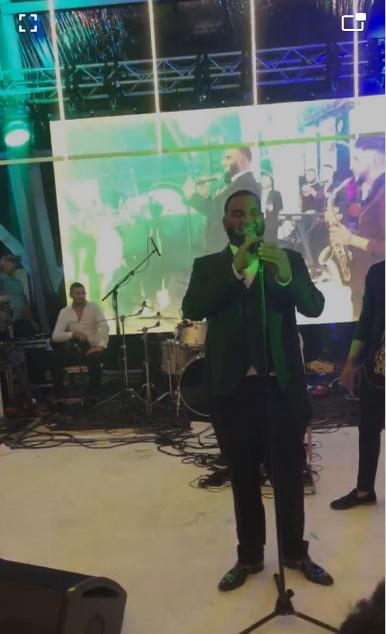 Azis a făcut show la microfon și chiar și pe ringul de dans