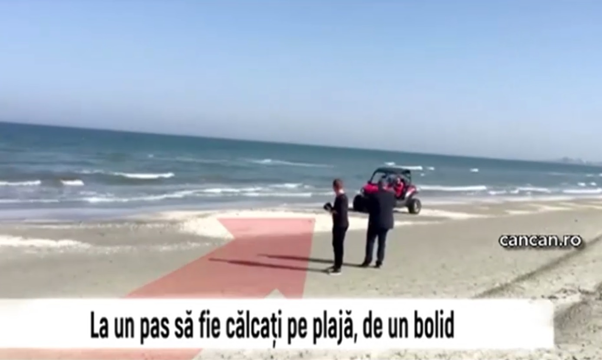 Scene halucinante surprinse cu puțin timp înainte de accident