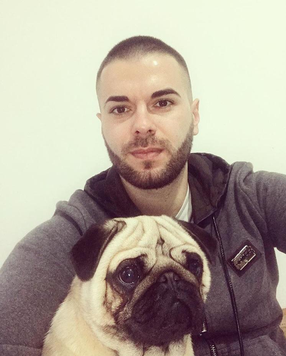 Cristian Daminuță a câștigat ”custodia” mops-ului