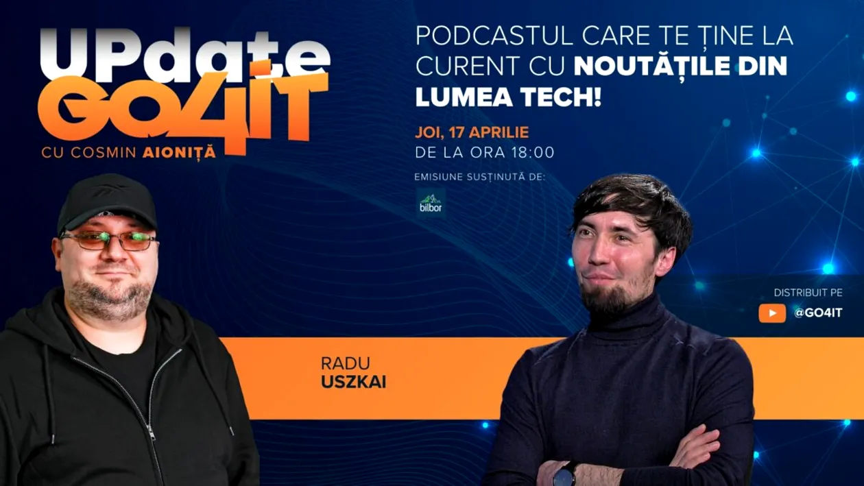 „Update Go4it” #20: Radu Uszkai despre AI și învățământul din România