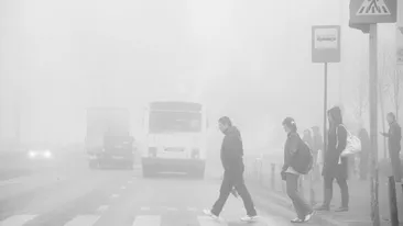 Cod galben de ceata in Bucuresti si 20 de judete ale tarii! Avertizare meteo de ultima ora!