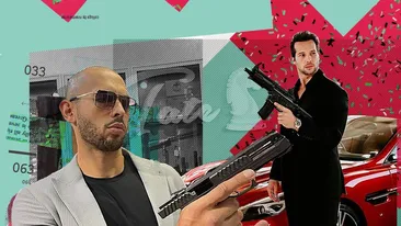 IMAGINI EXCLUSIVE. Până să intre mascații peste ei, frații Tate postau constant imagini cu mașinile de milioane de euro pe care le dețin. Li s-a ”aplecat” opulența?