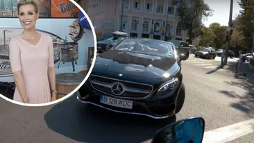 Eu sunt nebun? Ești pe contrasens! Cristina Rus, scandal în trafic cu un motociclist! S-a lasat cu cuvinte grele