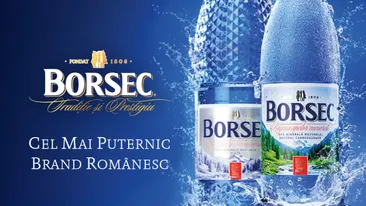 Borsec, votat pentru a zecea oară Cel mai puternic brand românesc