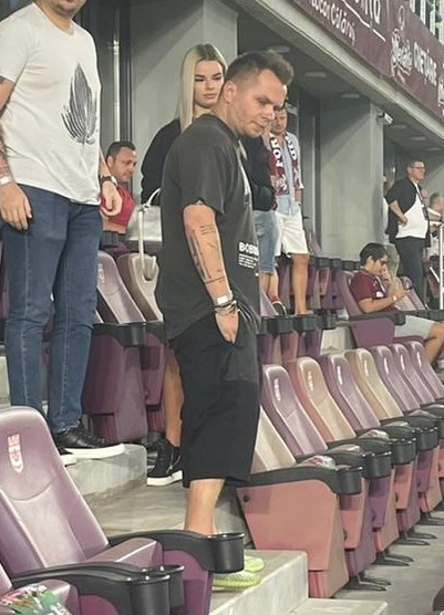 Codin Maticiuc, prezent la derby-ul Rapid – FCSB. Acesta nu ratează meciul echipei favorite