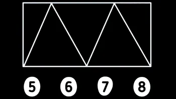 Test de logică | 5, 6, 7 sau 8: Câte triunghiuri sunt, de fapt, în această poză?