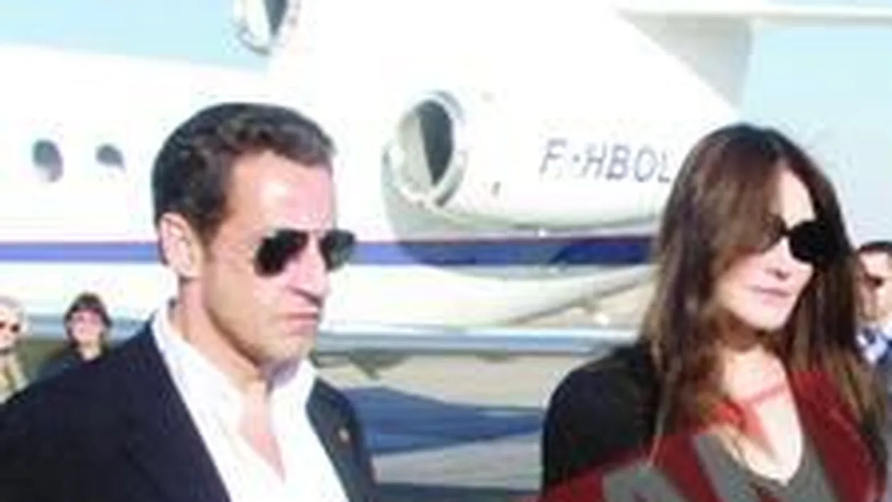 Sarkozy si Bruni, vacanta romantica in Egipt