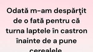 BANCUL ZILEI | Motiv matinal de despărțire