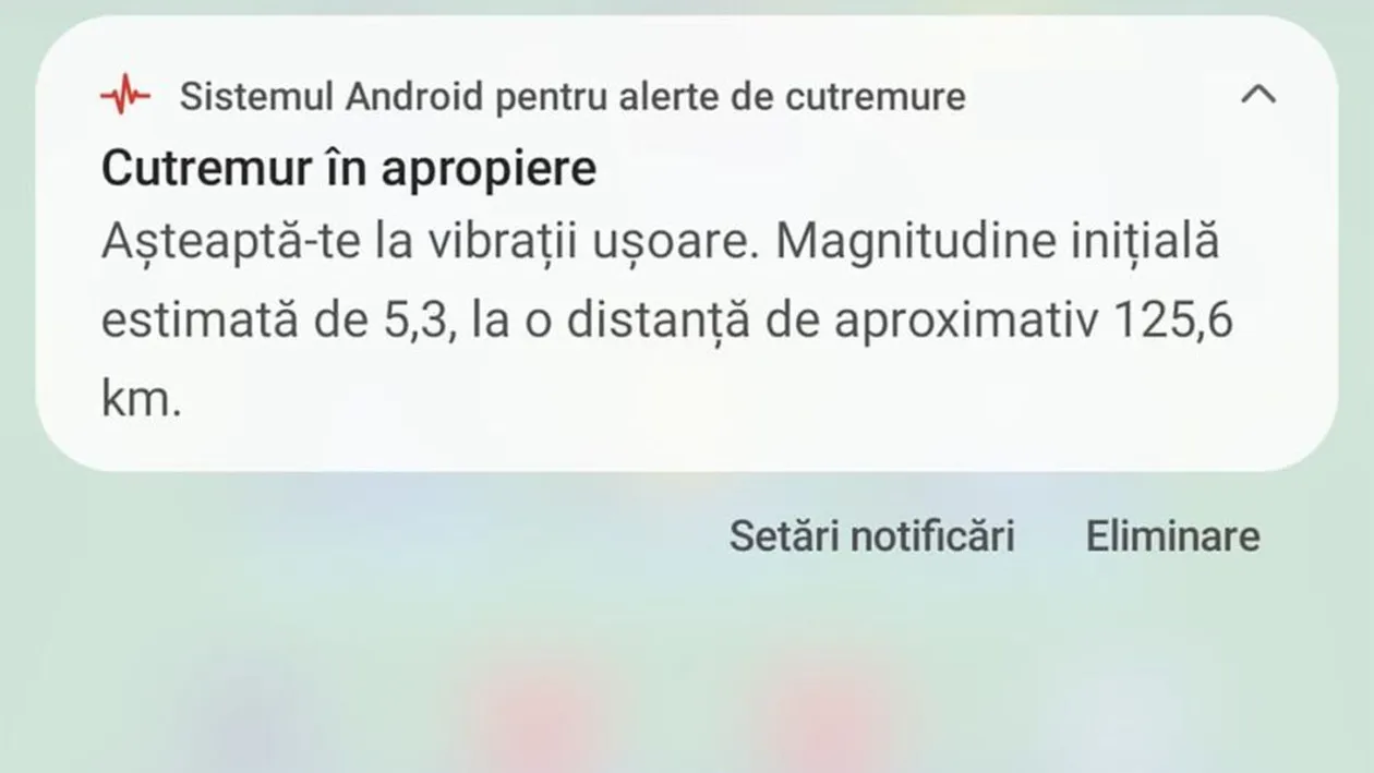 Cutremurul din această dimineață a fost anunțat cu 10 secunde înainte. Mesajul de panică primit de români la ora 6:50:17