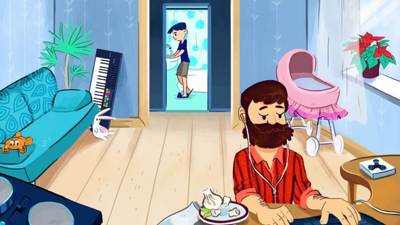 Test IQ | Câți copii are, de fapt, bărbatul din imagine? Geniile răspund corect în 5 secunde