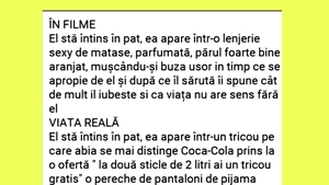 Bancul începutului de săptămână | În filme VS viața reală