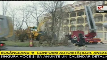 Hotelul pe care barbatii protestau a fost demolat!