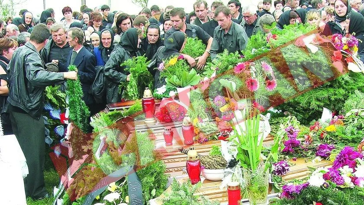 Jale mare la funeraliile victimelor accidentului de la Negreni