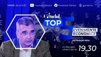 LANSARE. Gândul.ro lansează ‘’Top 5 evenimente economice ale săptămânii’’, realizat de analistul Petrișor Peiu