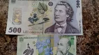 Bancul zilei / Se întâlnesc bancnota de 500 cu aia de un leu