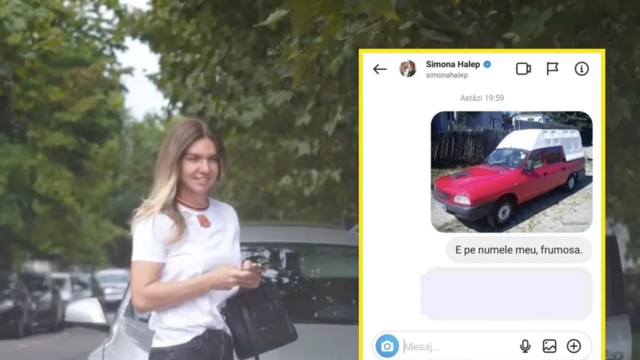 Râzi cu lacrimi! Ce mesaj i-a dat un român Simonei Halep, după ce a divorţat de Toni Iuruc: E pe numele meu, frumosa