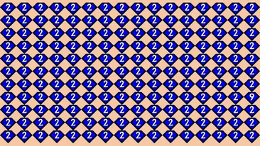 Test de logică | Găsiți numărul 9 în această poză, în maximum 32 de secunde!