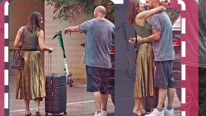 Primele imagini cu Bordea & noua iubită. S-a sărutat cu sexoasa ”de pe Dubai”, iar paparazzii CANCAN... poc, poc!