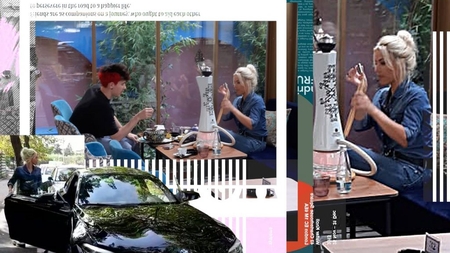 Amna s-a anturat cu un tinerel, la un an de la divorț. A plimbat-o cu un BMW M2 Competition de 75.000 € și au “poștit” o narghilea, iar noi avem singurele imagini