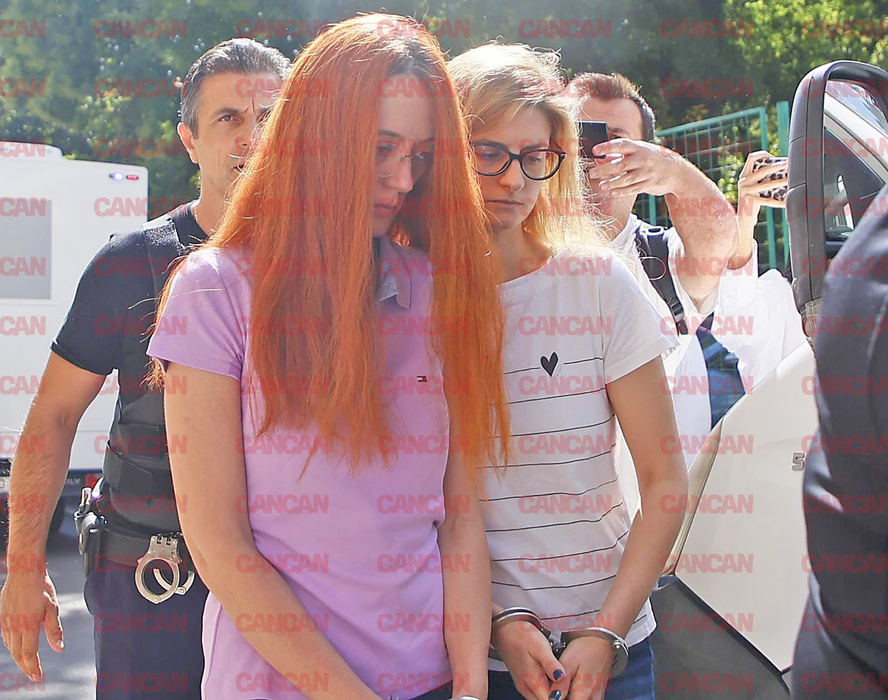 Maria Miron şi Mirela Păiuş au fost scoase din arest pentru procesul de azi /Foto: CANCAN.RO