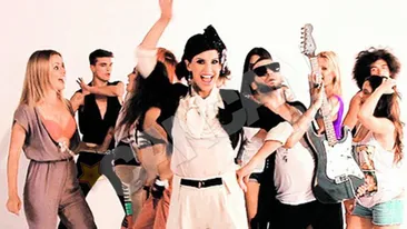 Natalia Barbu calca pe urmele Corinei! A filmat un videoclip gravida in cinci luni