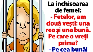 BANC | La închisoarea de femei: "Fetelor, am două vești: una rea și una bună"