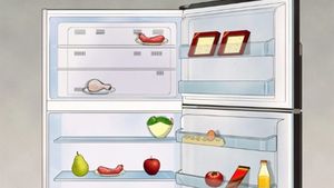 Test de inteligență | Care aliment nu are ce căuta în frigiderul din imagine? Fiți atenți la toate detaliile!