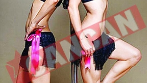 A sfintit un club de striptease