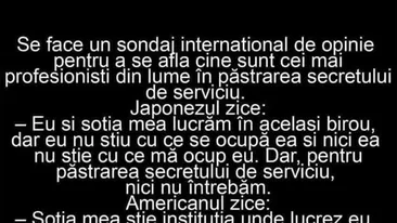 BANCUL ZILEI | Păstrarea secretului de serviciu