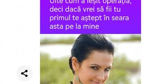 BANC | ”Uite cum a ieșit operația. Te aștept în seara asta pe la mine”