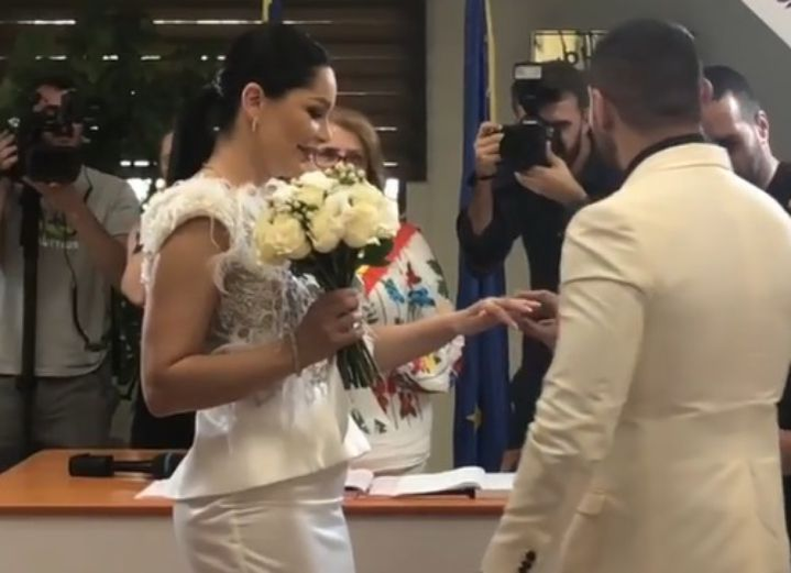 Cine a prins buchetul la nunta lui Brigitte cu Florin Pastramă. Nu o să îți vină să crezi